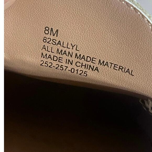 Aerosole Salome Slip-On Mule Slides Gold Metallic Women - Picture 10 of 10